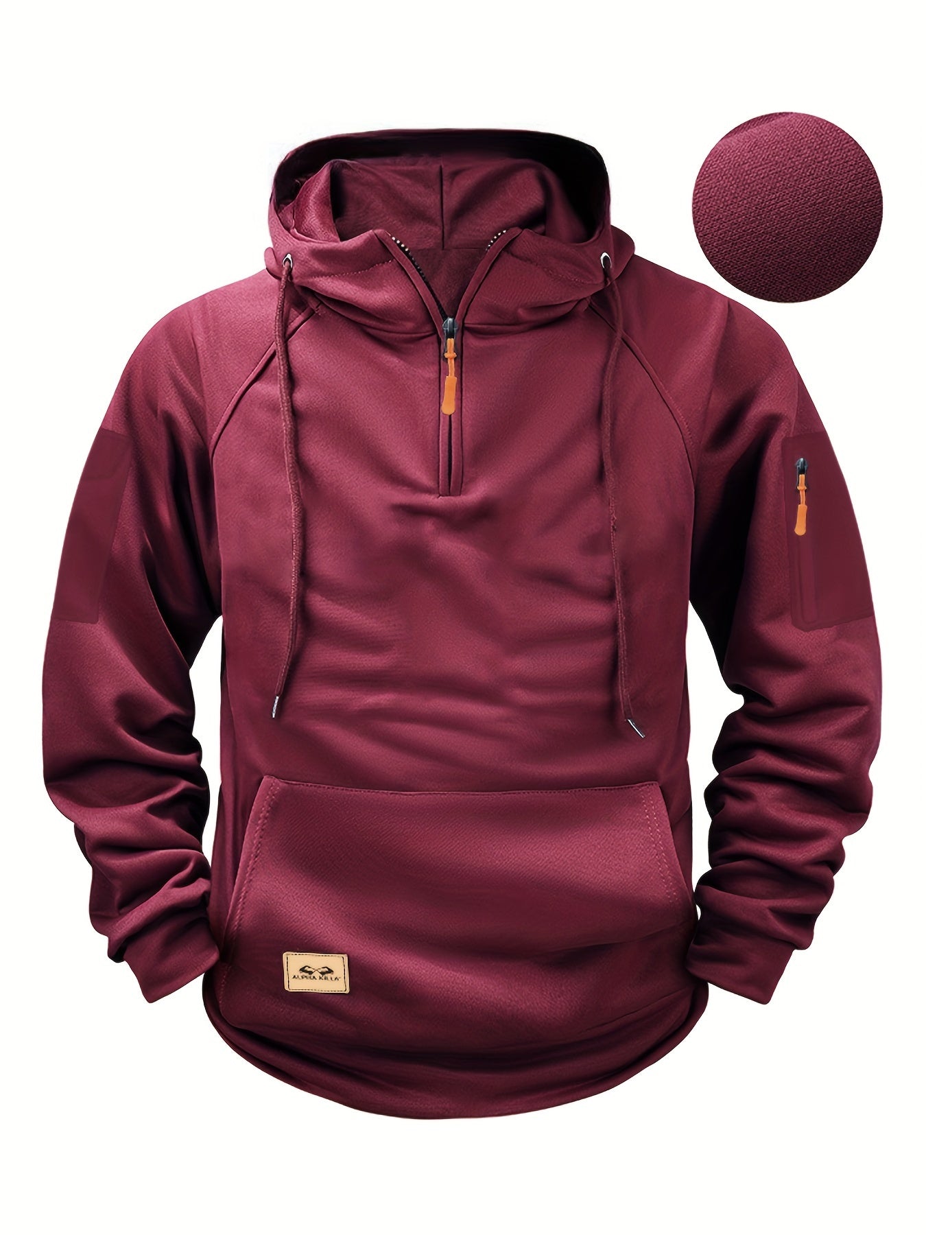 Men's Warm Casual Pullover Winter Hoodie