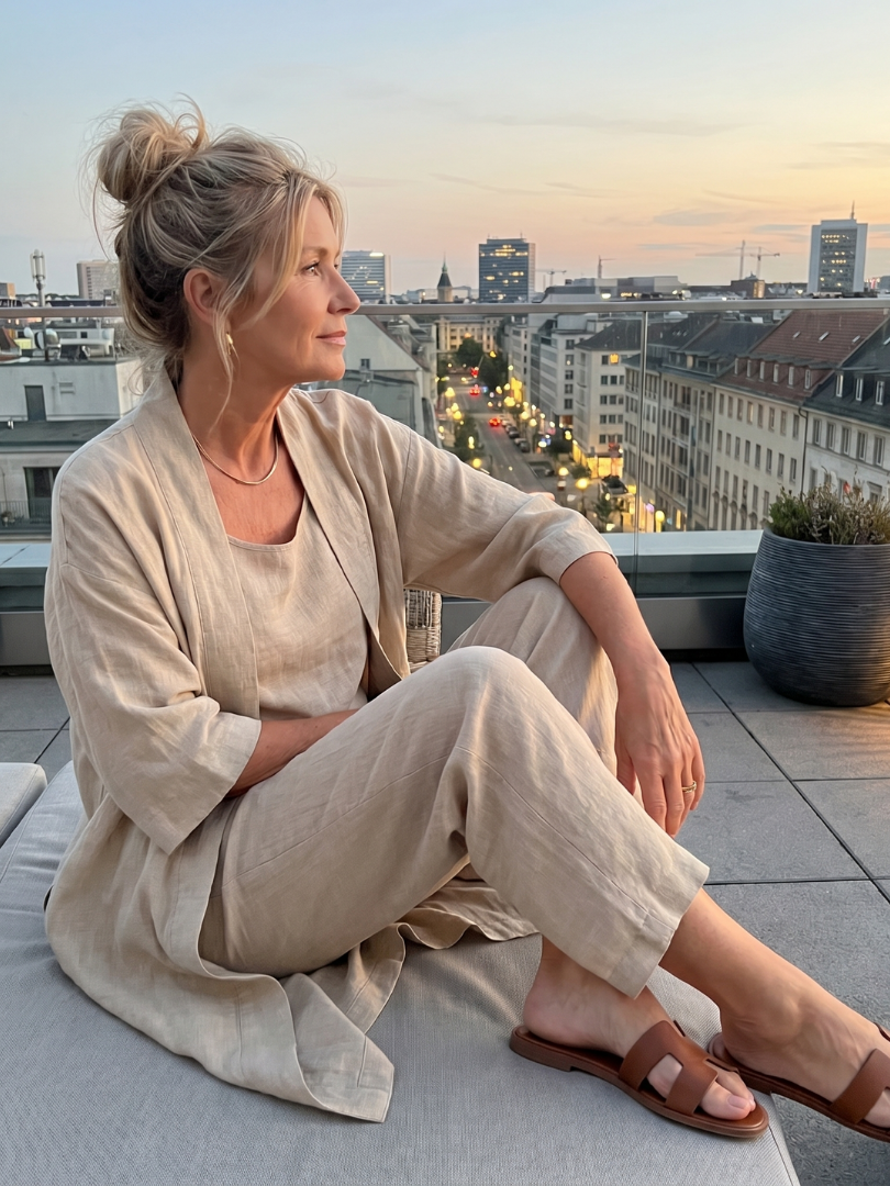 Women's Relaxed Three-Piece Lounge Set
