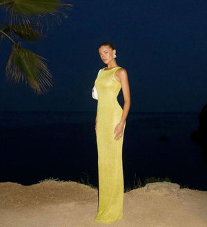 Elisa | Women's Sleeveless Maxi Dress