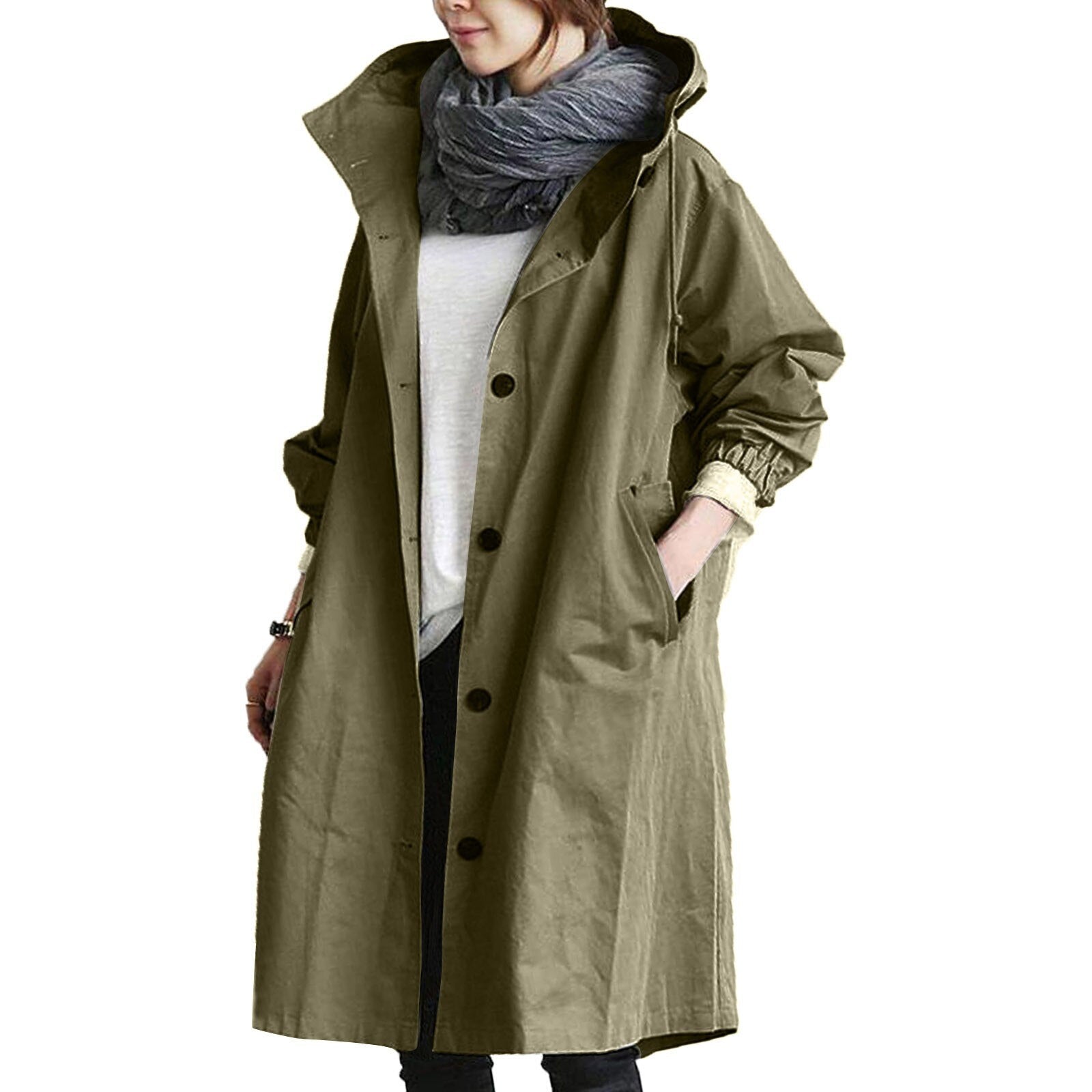 Stylish Waterproof Women's Rain Jacket - Ideal for Spring and Summer