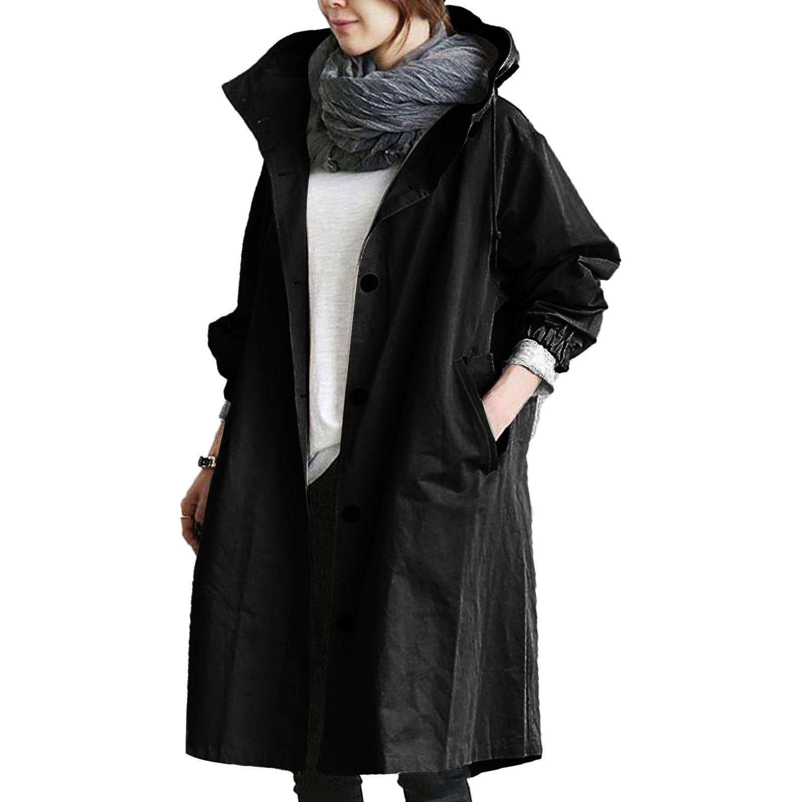 Stylish Waterproof Women's Rain Jacket - Ideal for Spring and Summer