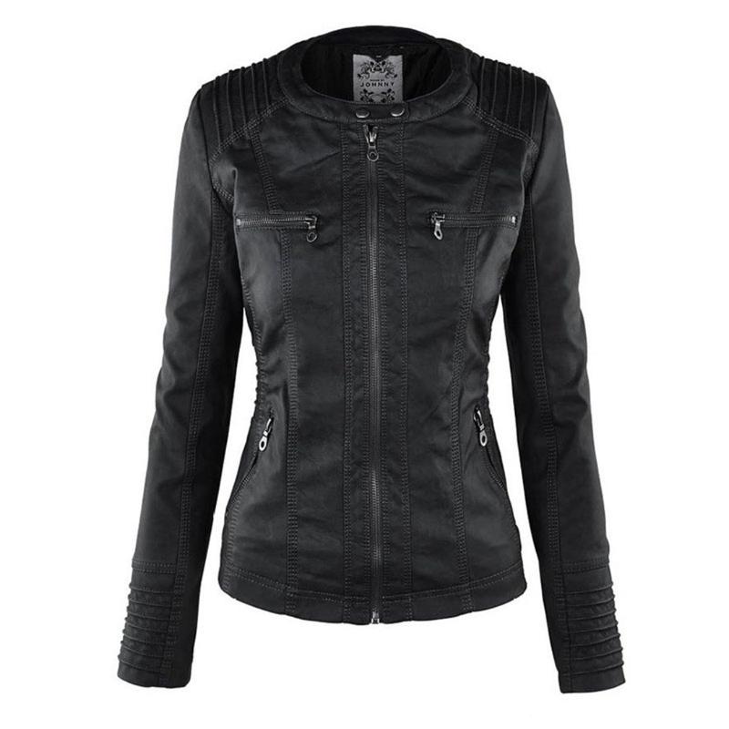 Women's Stylish Classic Moto Jacket