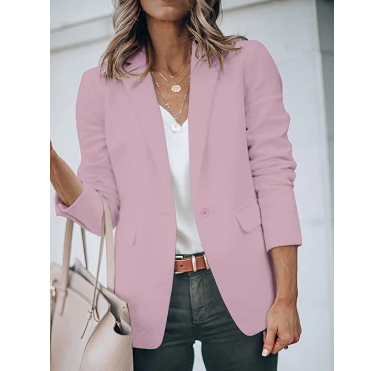 Stylish Women's Blazer with Practical Pockets | Ideal for Casual Days
