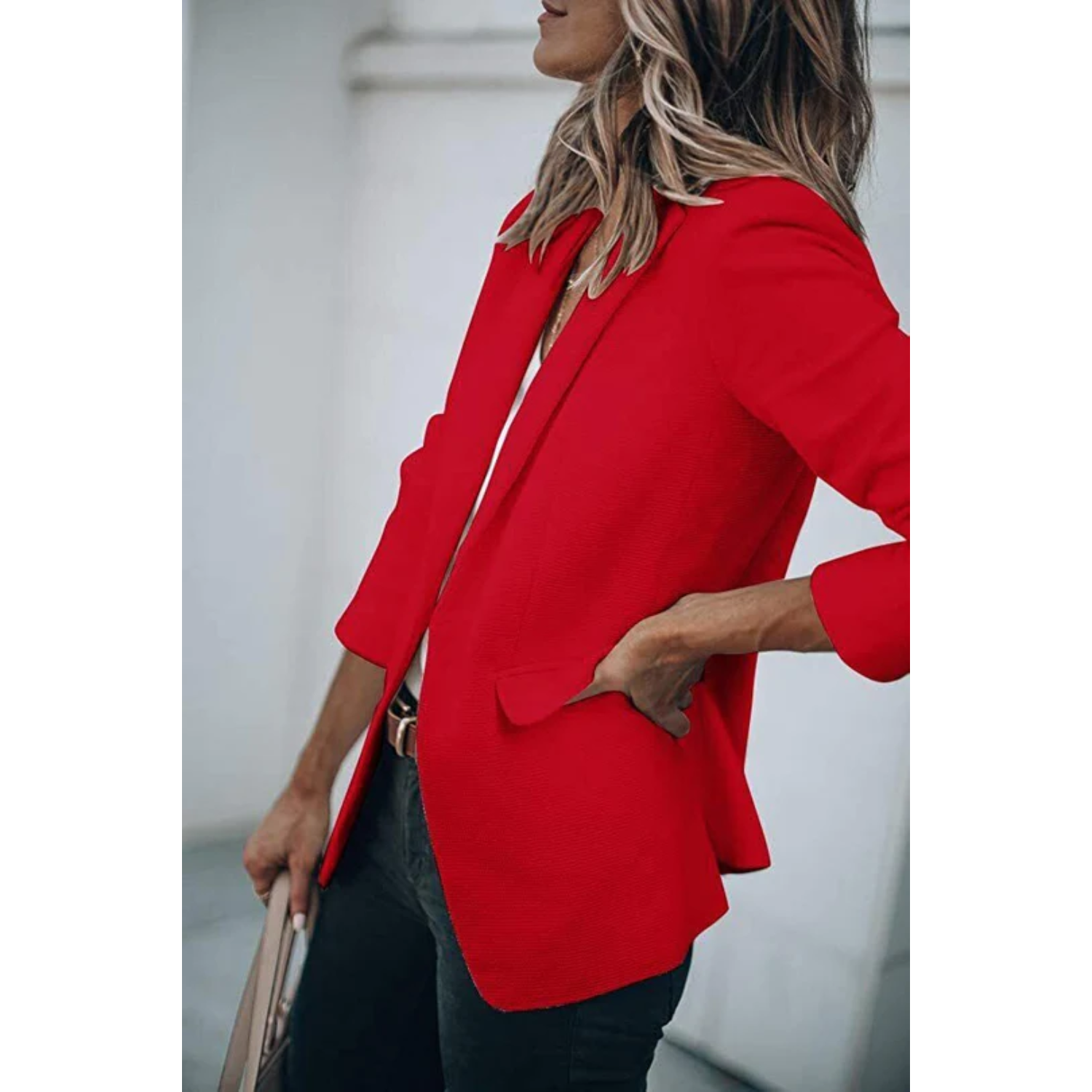 Stylish Women's Blazer with Practical Pockets | Ideal for Casual Days
