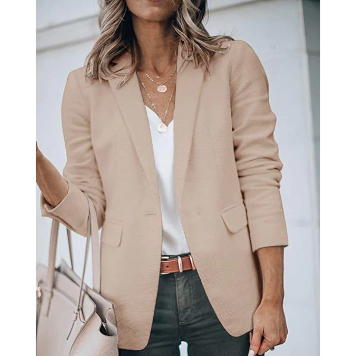 Stylish Women's Blazer with Practical Pockets | Ideal for Casual Days