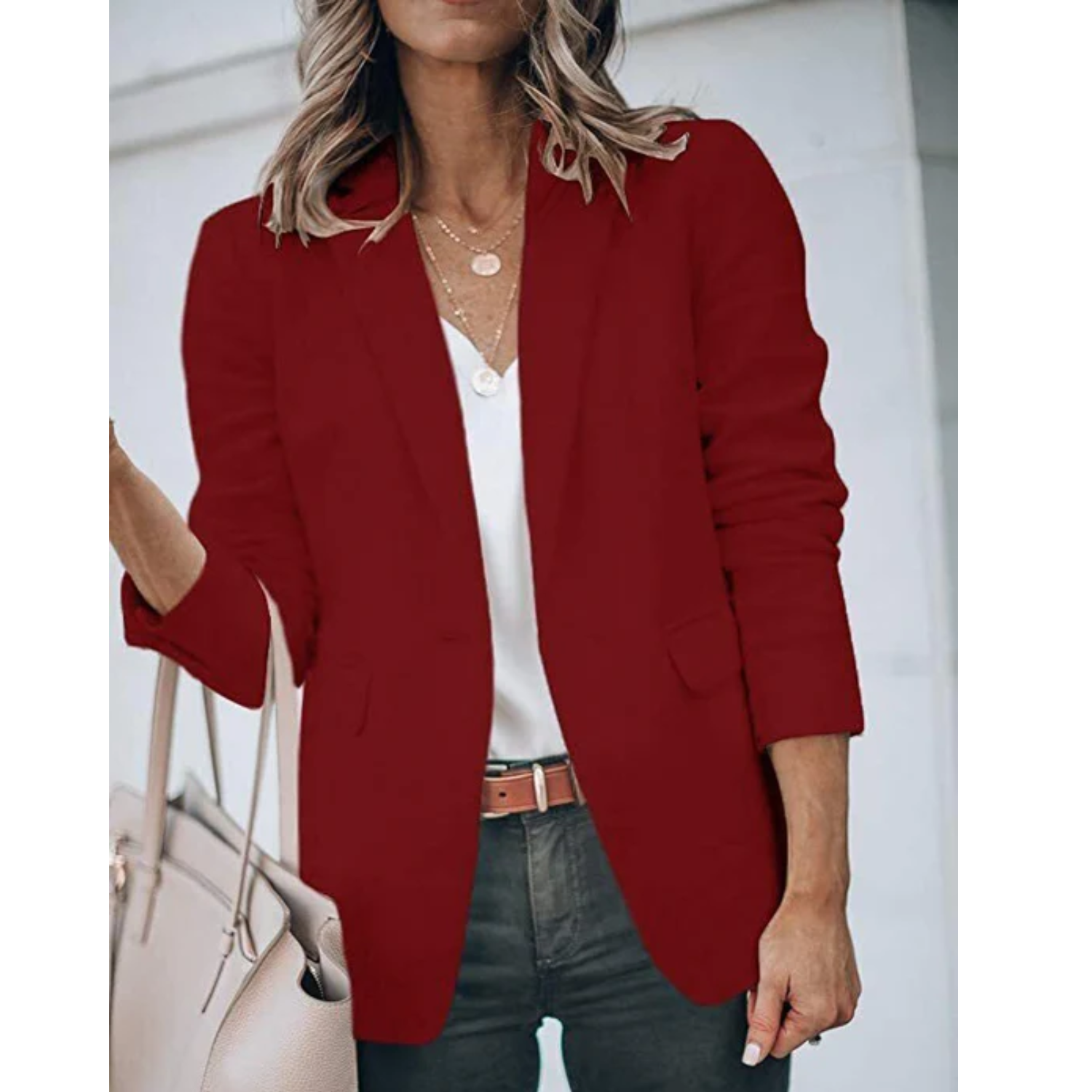 Stylish Women's Blazer with Practical Pockets | Ideal for Casual Days