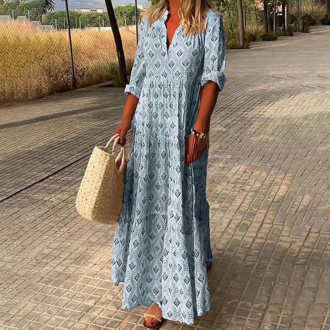 Women's Boho Print Maxi Dress | Bold, Flowing & Full of Personality