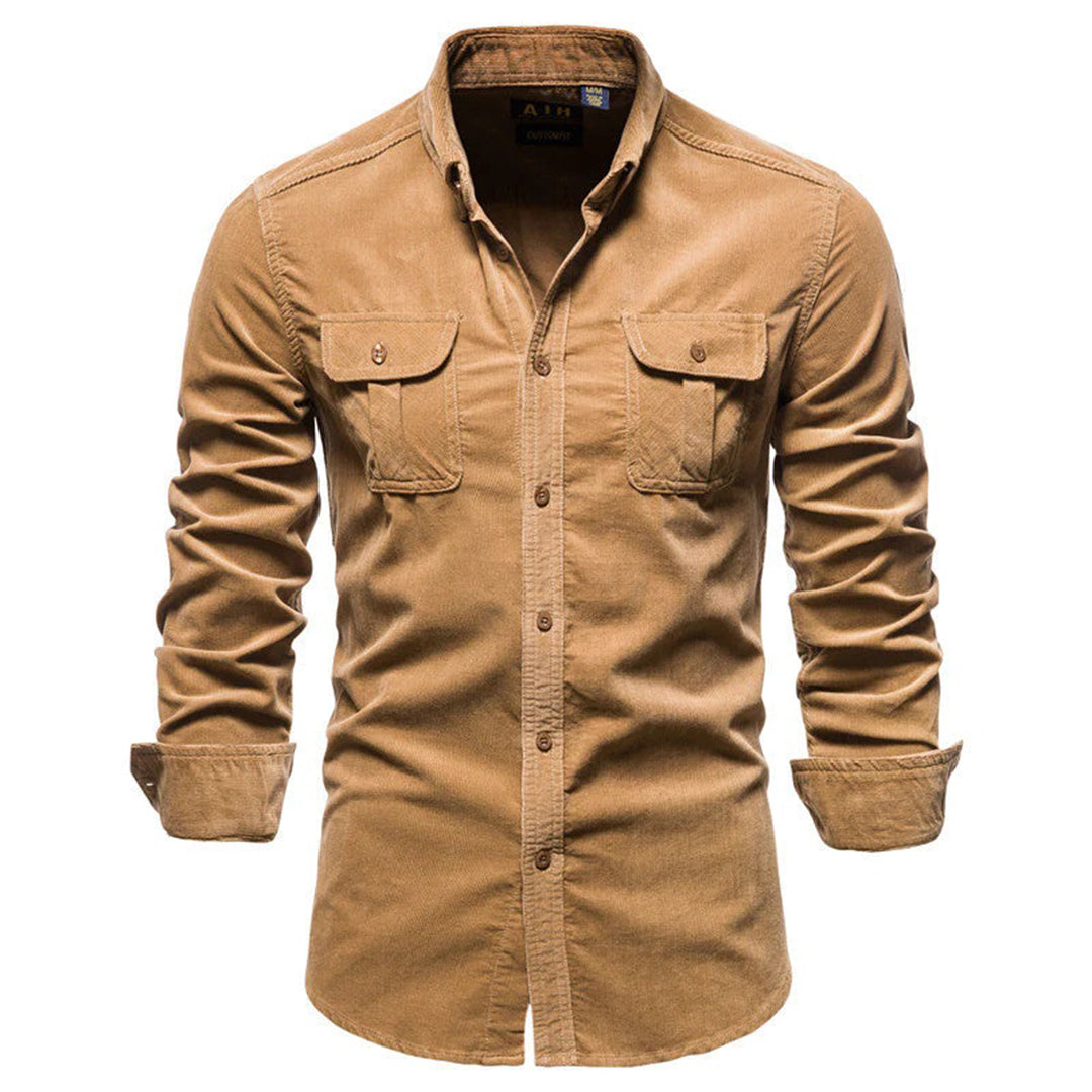 Stylish Corduroy Summer Shirt for Men