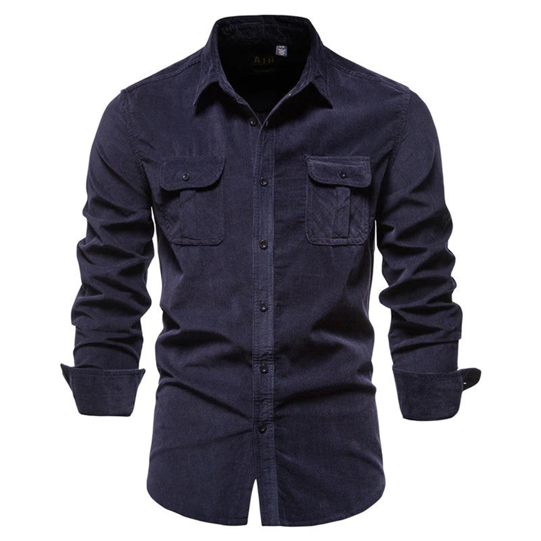 Stylish Corduroy Summer Shirt for Men