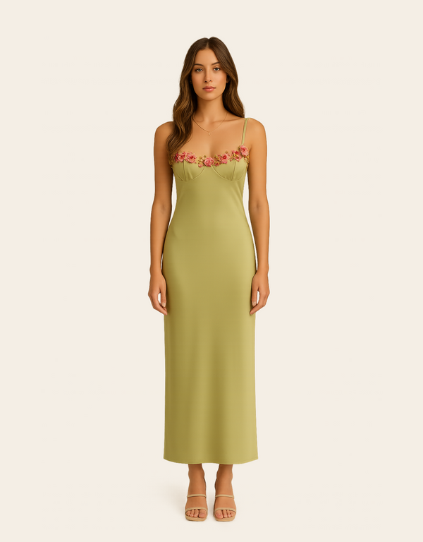 Cess | Women's Fancy Wedding Guest Dress | Maxi
