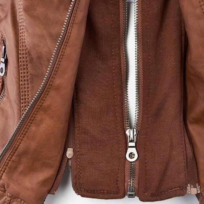 Women's Stylish Classic Moto Jacket