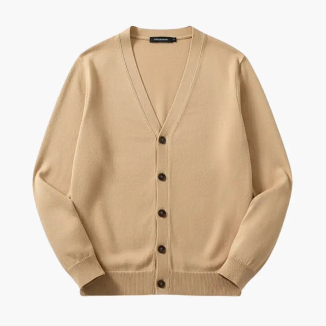 Men’s Classic V Neck Button Cardigan