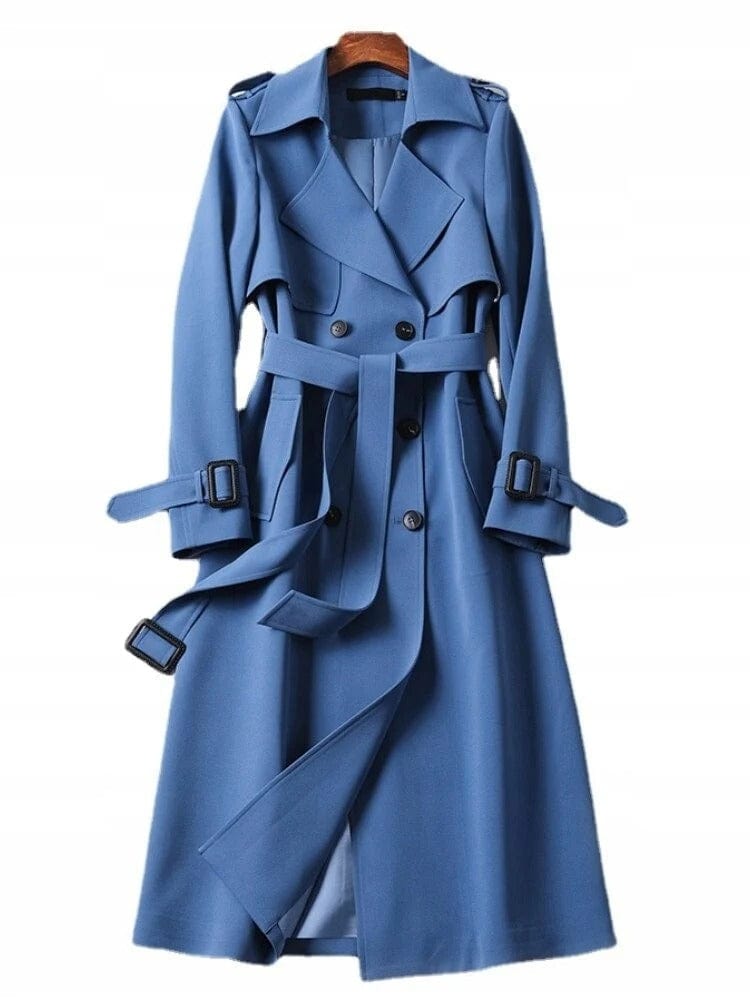 Modern Women's Trench Coat with Timeless Vintage Style