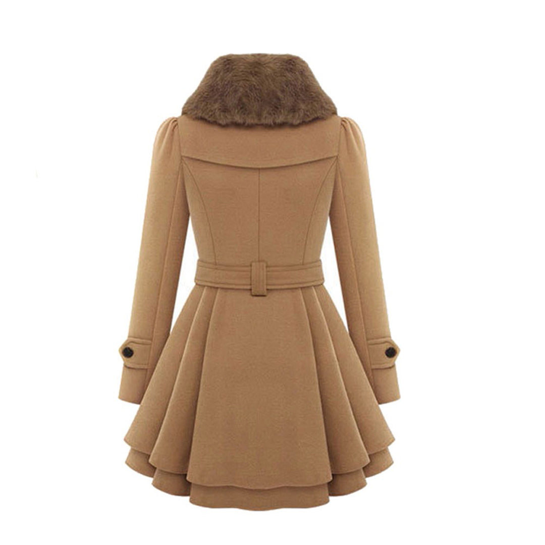 Stylish Long Women's Winter Coat - Warm and Comfortable
