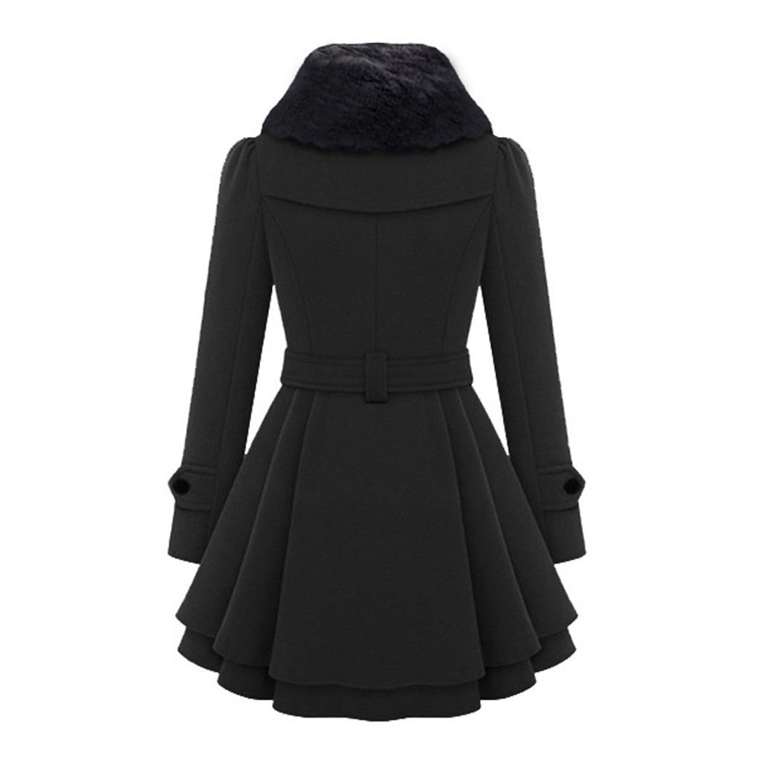 Stylish Long Women's Winter Coat - Warm and Comfortable