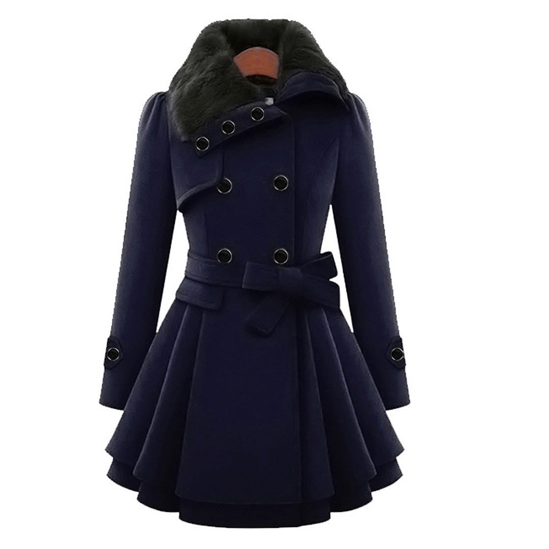Stylish Long Women's Winter Coat - Warm and Comfortable