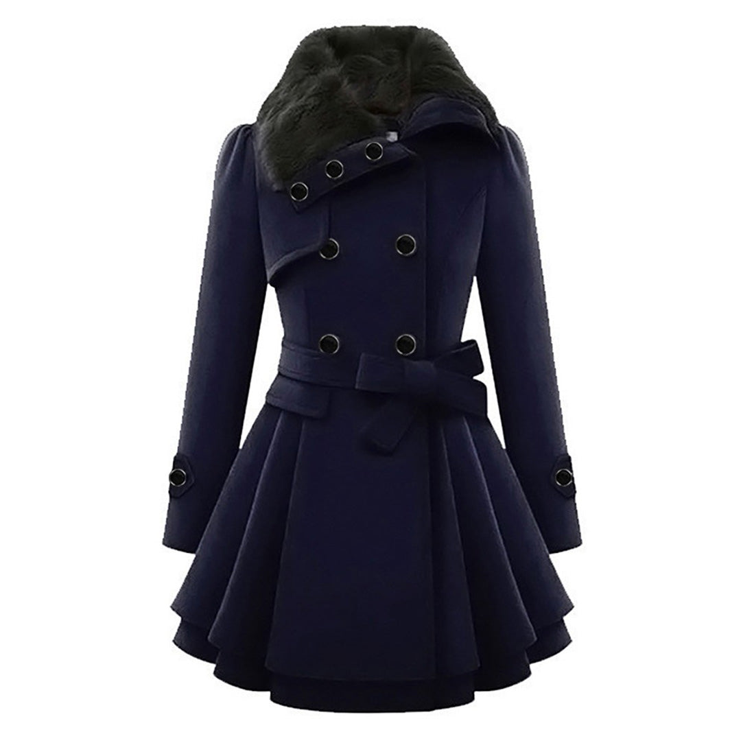 Stylish Long Women's Winter Coat - Warm and Comfortable