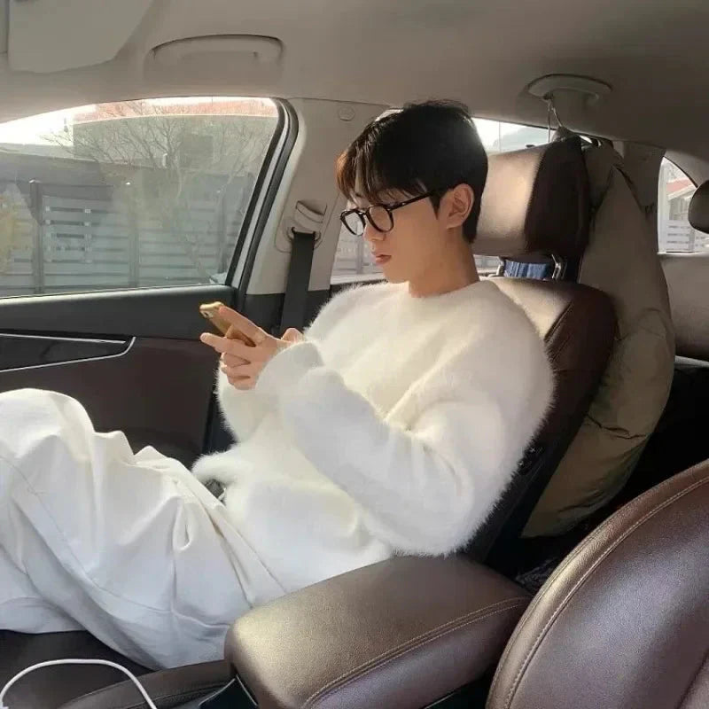 Stylish Men's Chunky Long Sweater