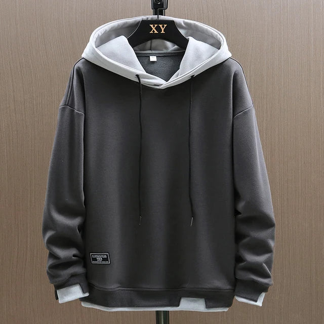 Men’s Casual Hooded Pullover Sweatshirt