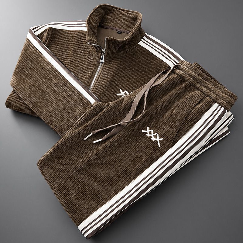 Women's Corduroy Tracksuit Winter Set