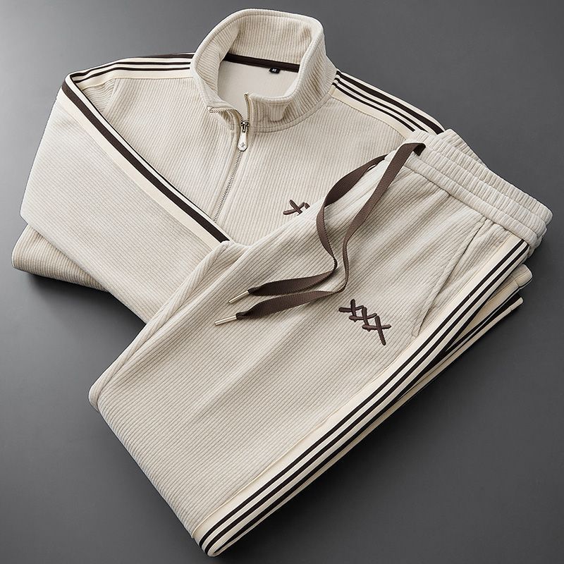 Women's Corduroy Tracksuit Winter Set