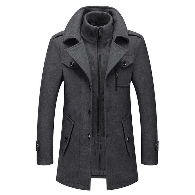 Stylish Men's Coat with Luxury Finish