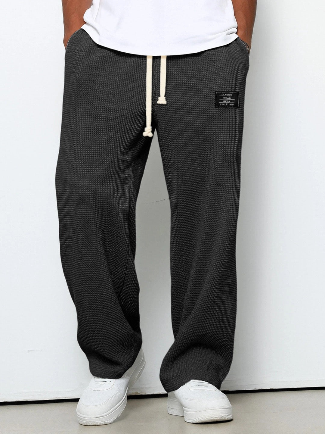 Women’s Casual Wide-Leg Drawstring Lounge Pants