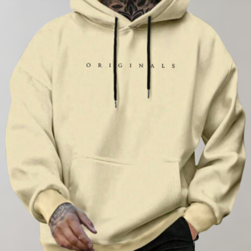 Lightweight Men's Summer Hoodie Made of Breathable Material