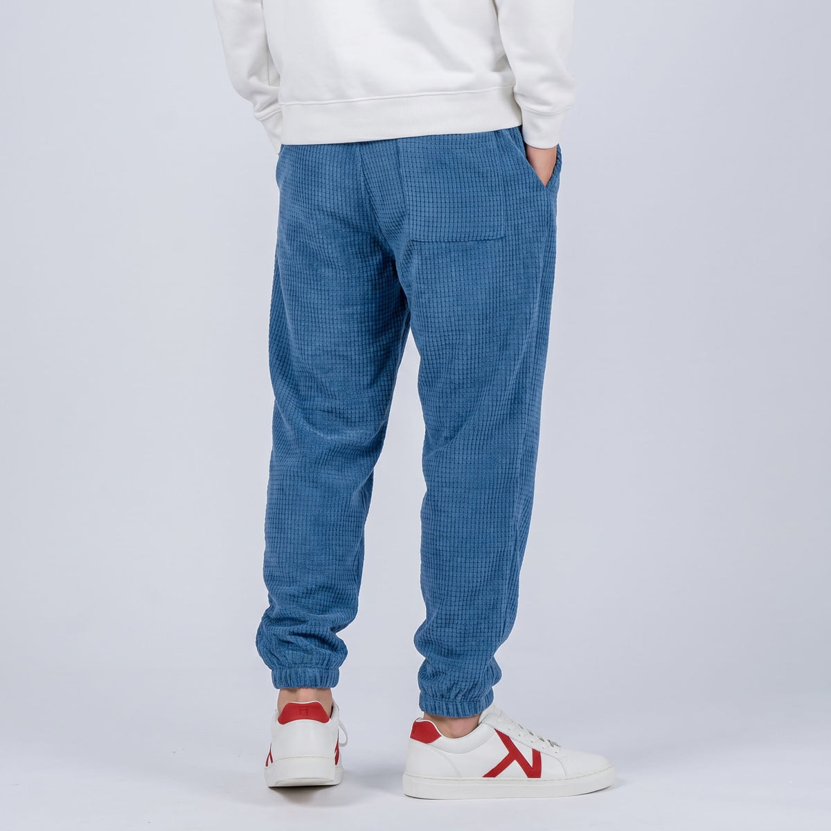 Men's Corduroy Pants with Drawstring