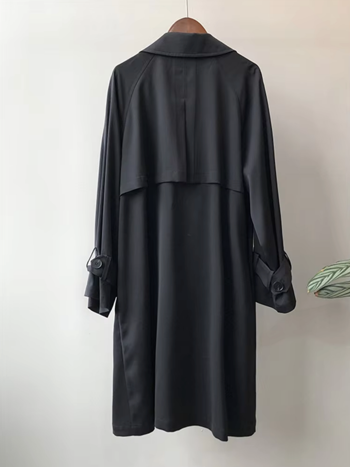 Women's Classic Double-Breasted Trench Coat