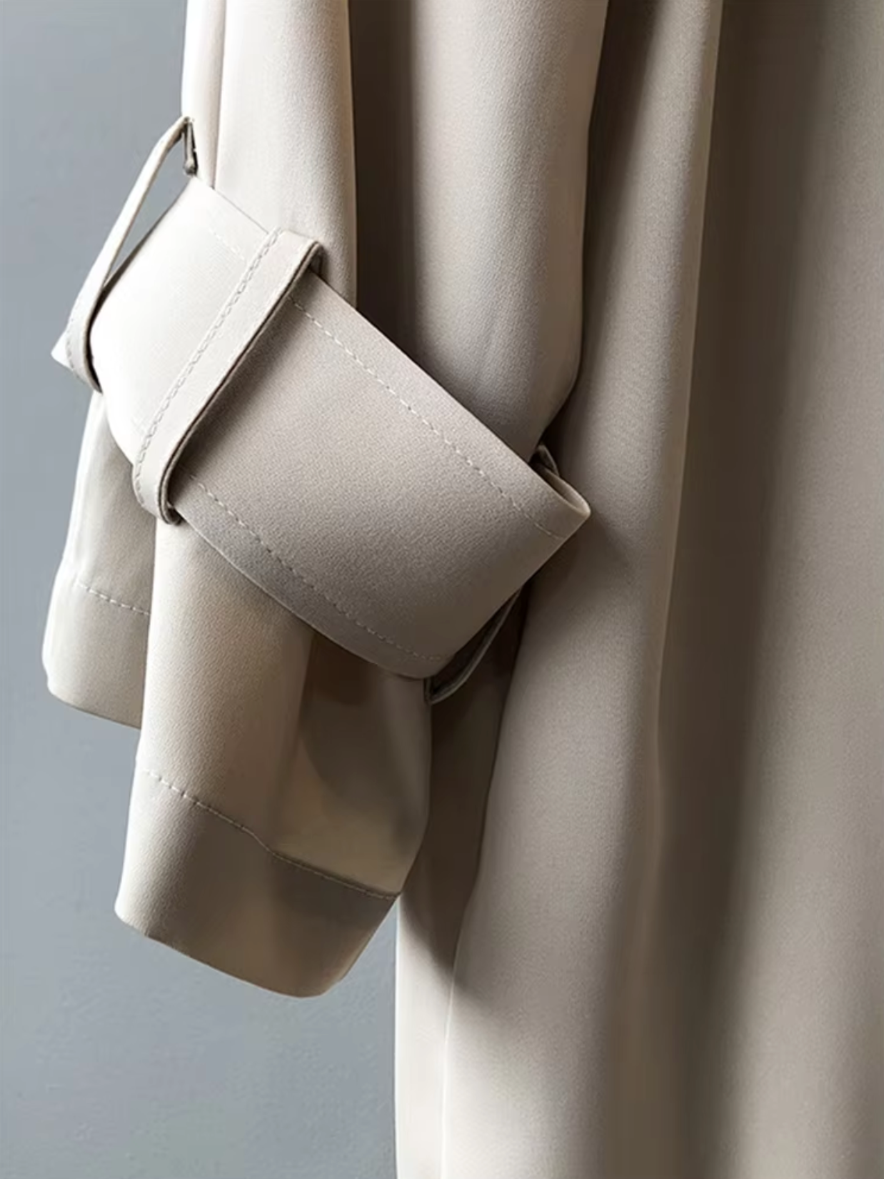 Women's Classic Double-Breasted Trench Coat