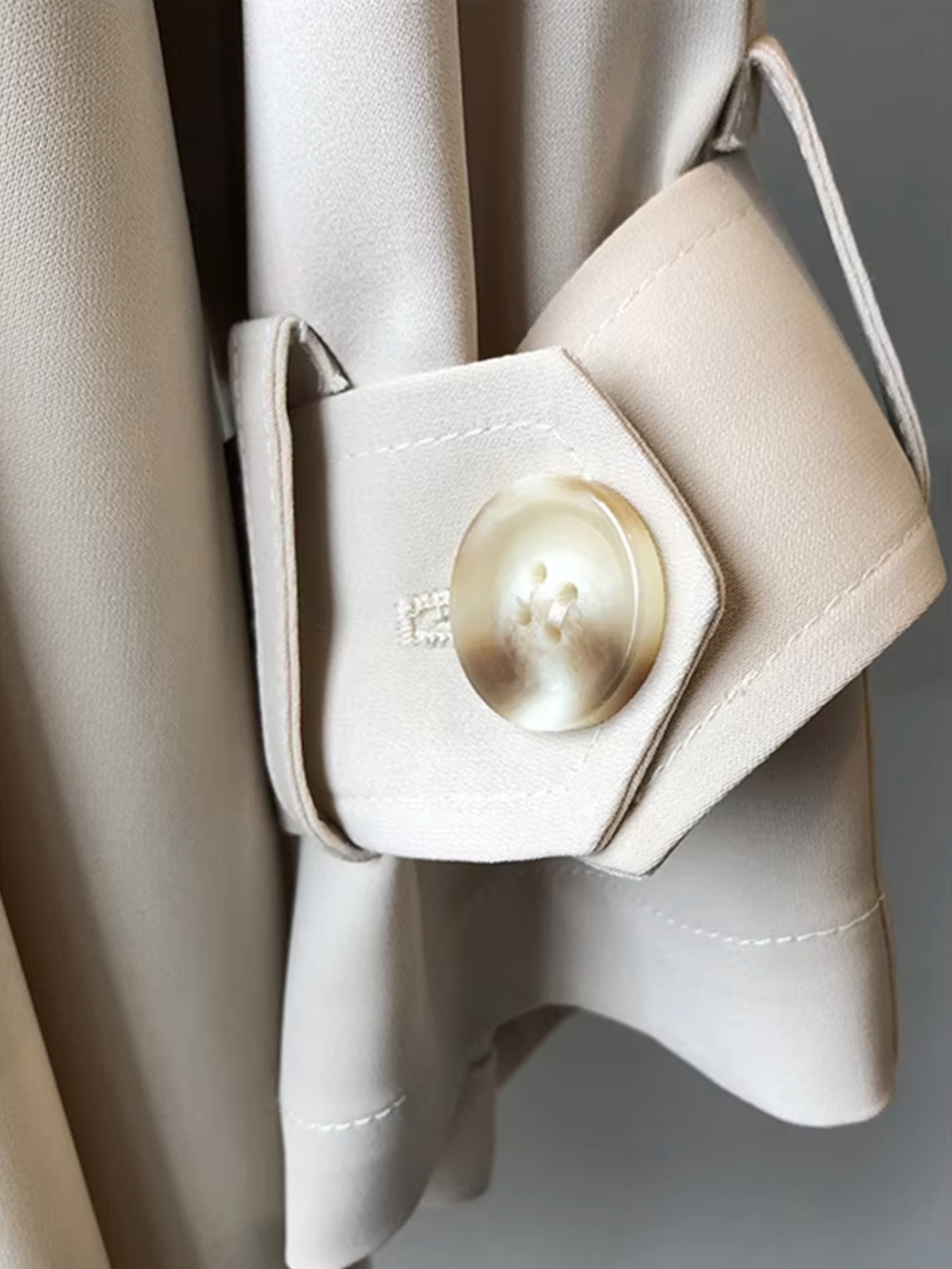 Women's Classic Double-Breasted Trench Coat