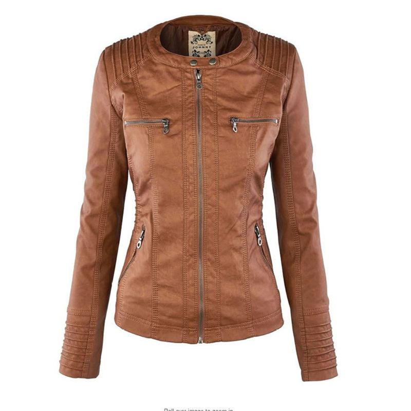 Women's Stylish Classic Moto Jacket