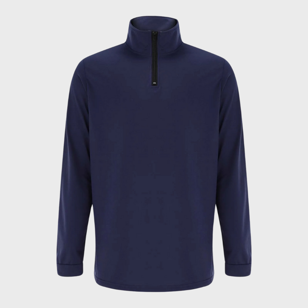 Lightweight Men's Summer Sweater with Zipper for Optimal Ventilation