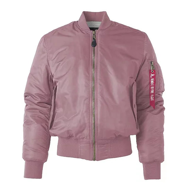 Stylish MA-1 Bomber Jacket with Classic Design