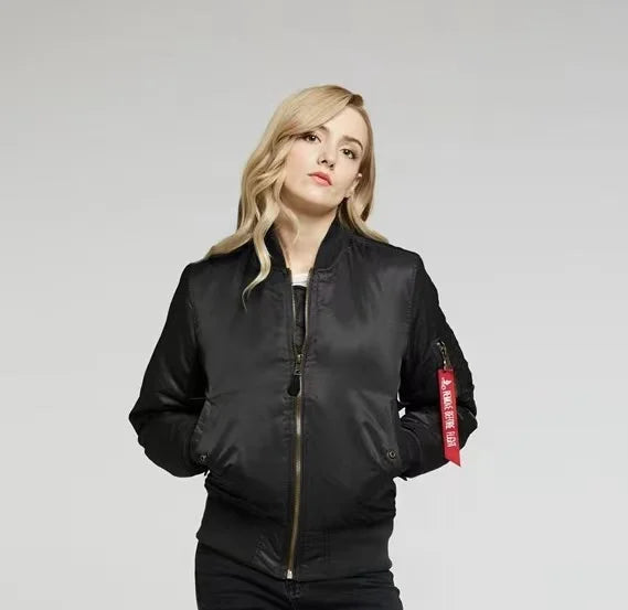 Stylish MA-1 Bomber Jacket with Classic Design