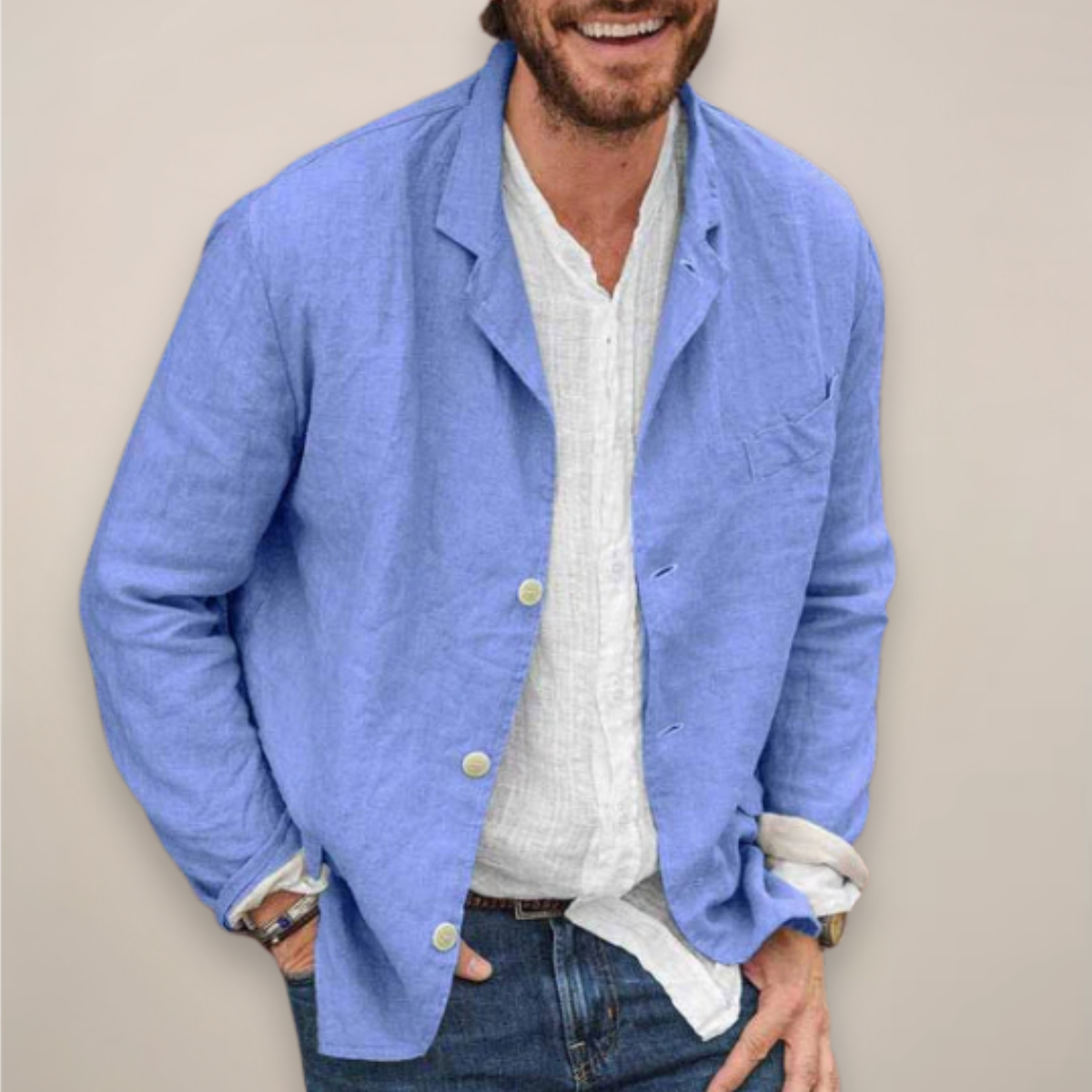 Men's Casual Breathable Summer Blazer