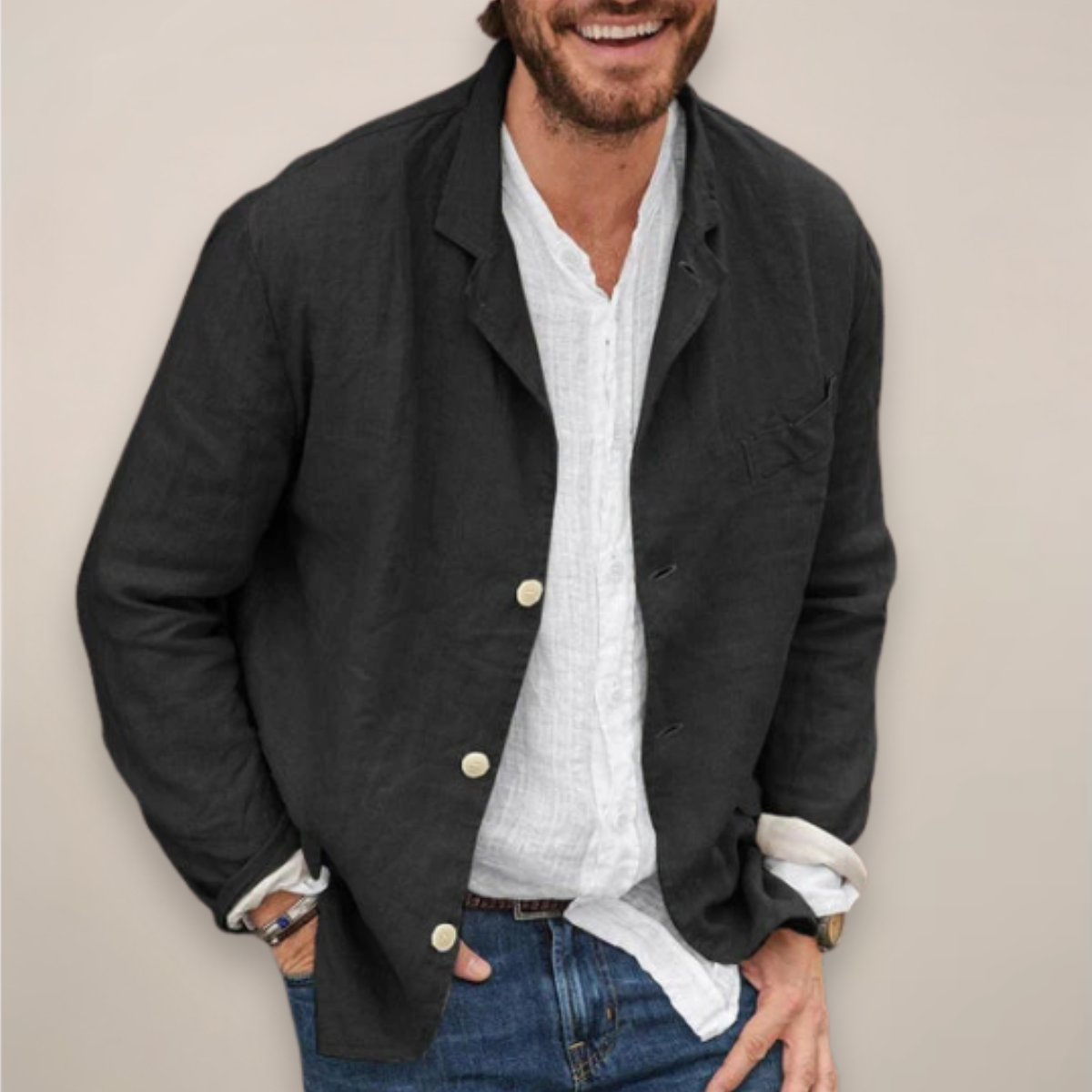 Men's Casual Breathable Summer Blazer