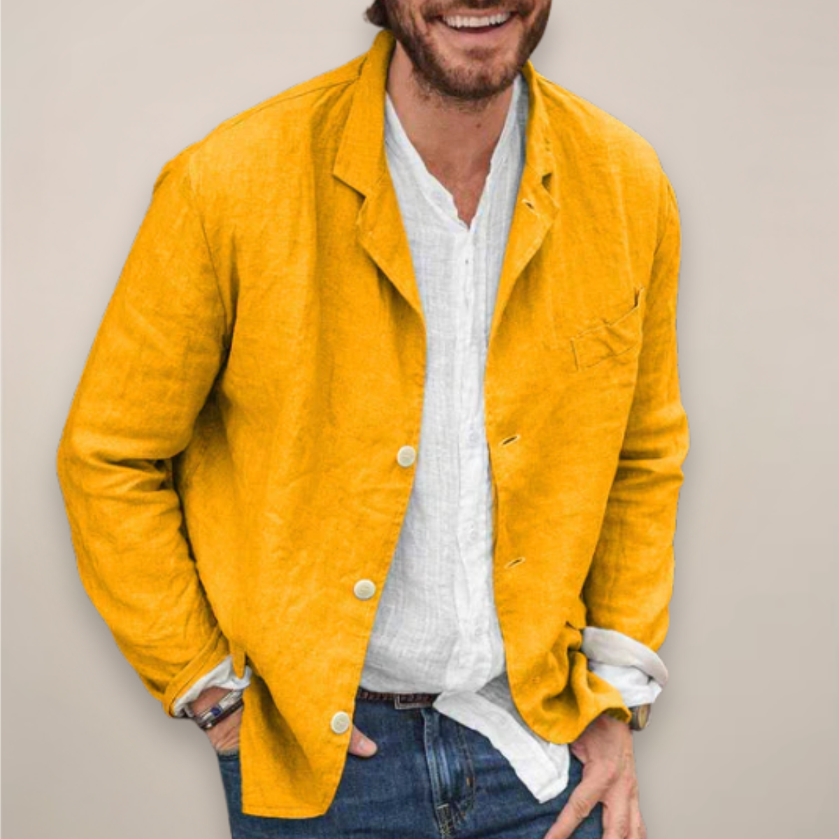 Men's Casual Breathable Summer Blazer