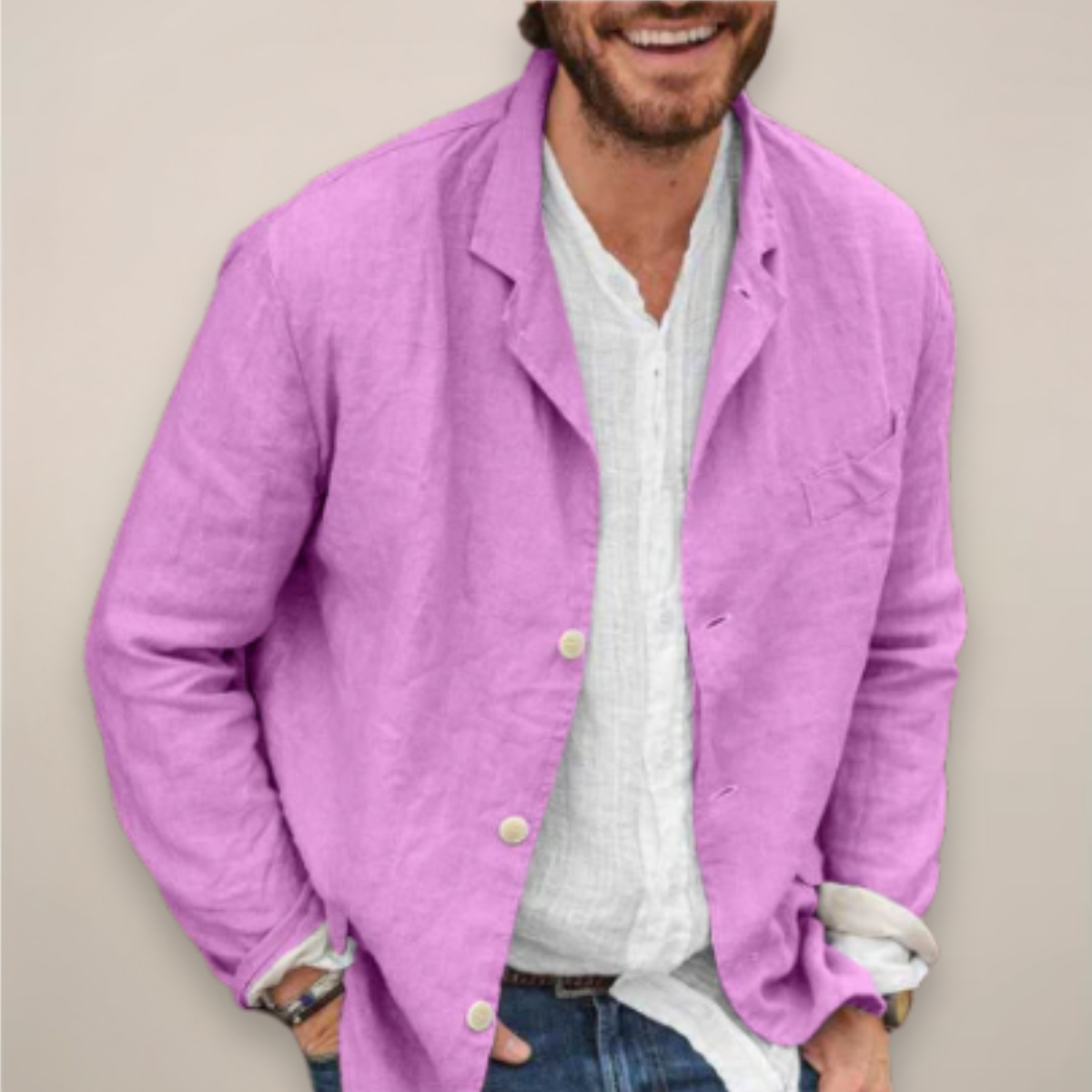 Men's Casual Breathable Summer Blazer