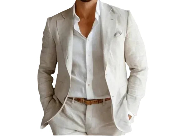 Men's Casual Single-Breasted Tailored Blazer