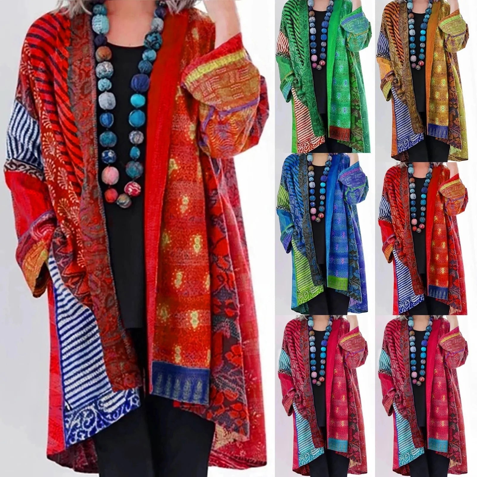 Stylish Long Sleeve Vintage Summer Sweater