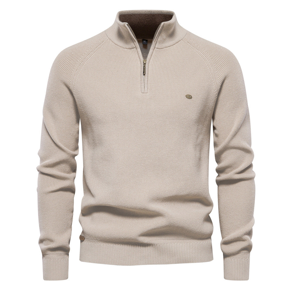 Men's Half-Zip Pullover Sweater