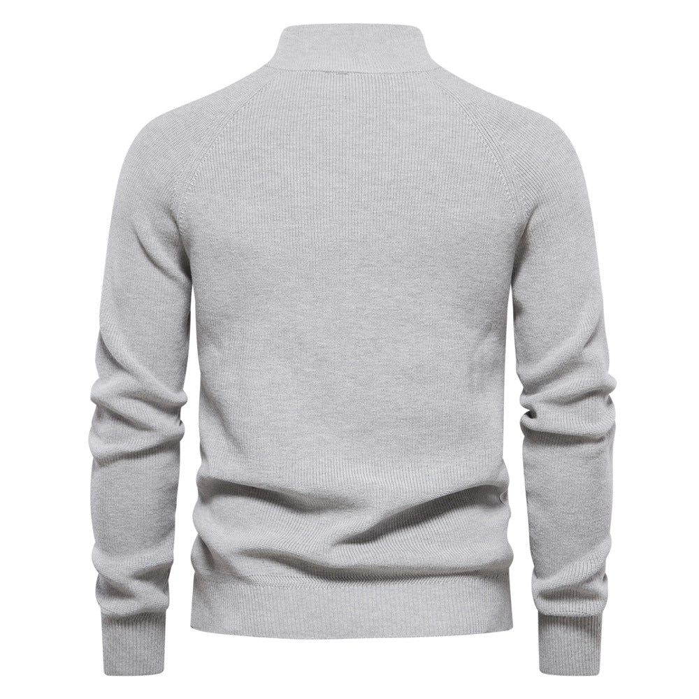 Men's Half-Zip Pullover Sweater