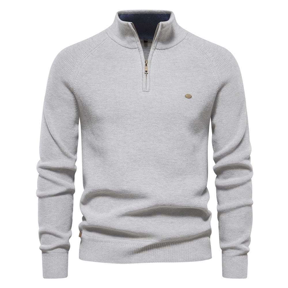 Men's Half-Zip Pullover Sweater