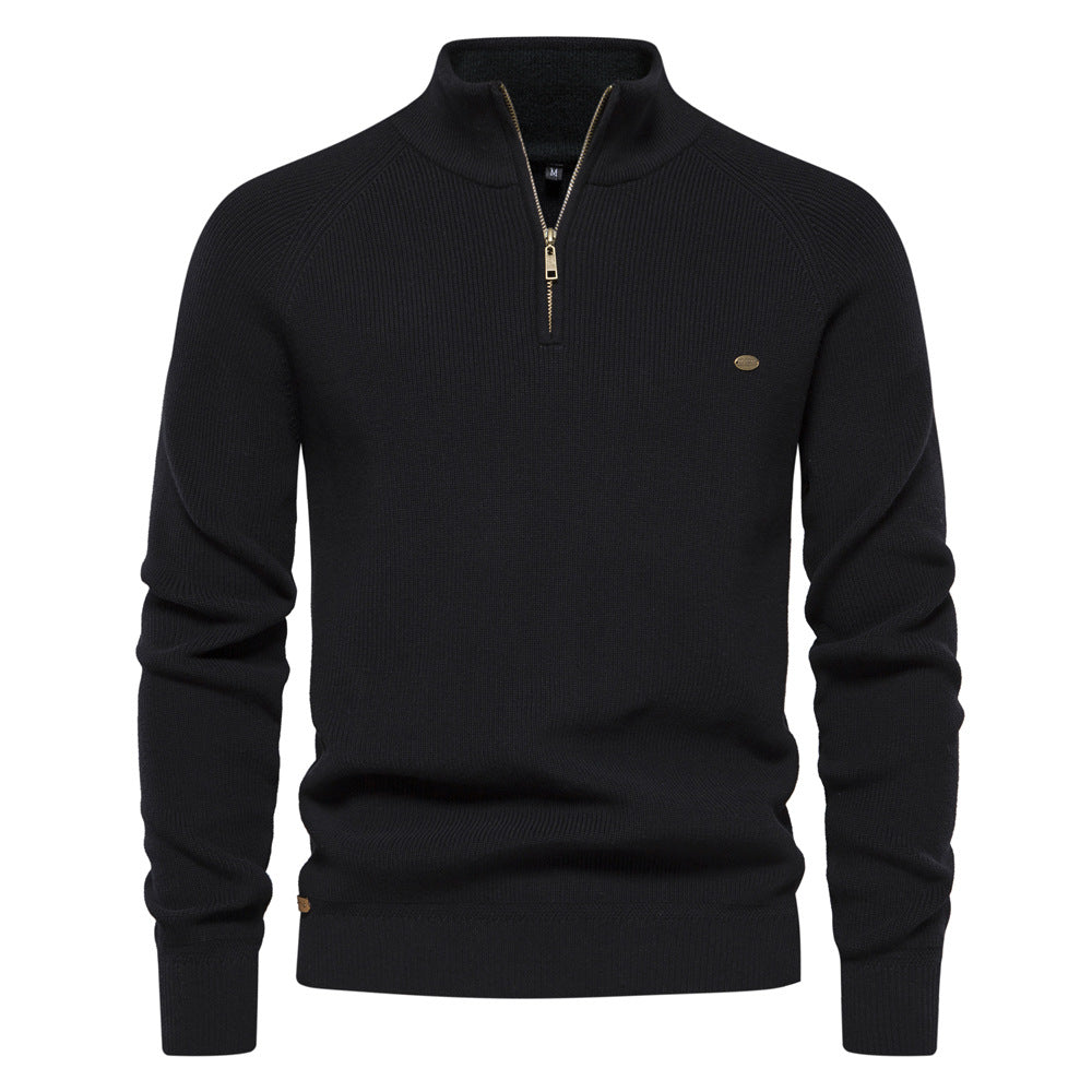 Men's Half-Zip Pullover Sweater
