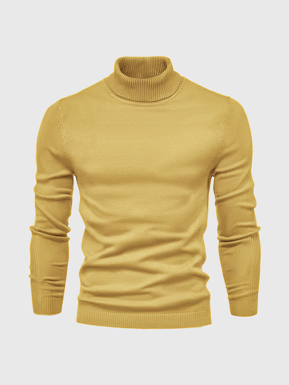 High-Quality Washable Men's Turtleneck