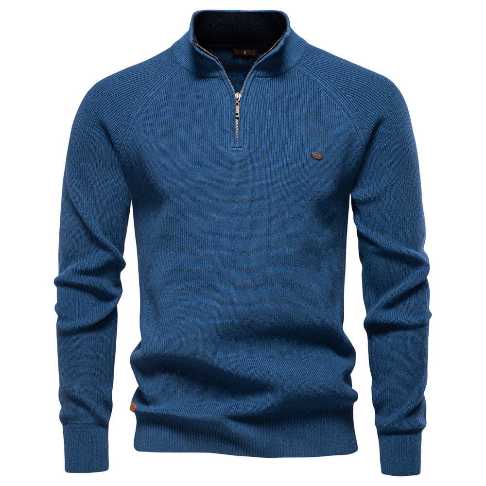 Men's Half-Zip Pullover Sweater