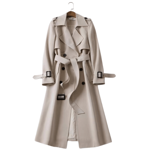 Modern Women's Trench Coat with Timeless Vintage Style