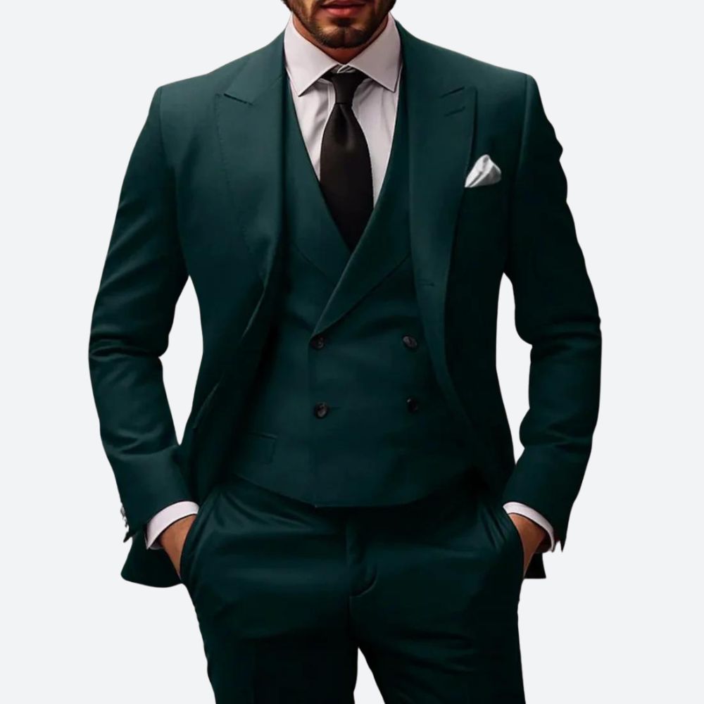 Elegant men's suit for formal occasions